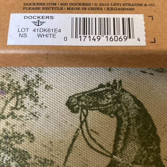 NEW W/TAGS=DOCKERS’ Levi Strauss Mens 9 Piece White Cotton Handkerchief Set - Picture 5 of 5